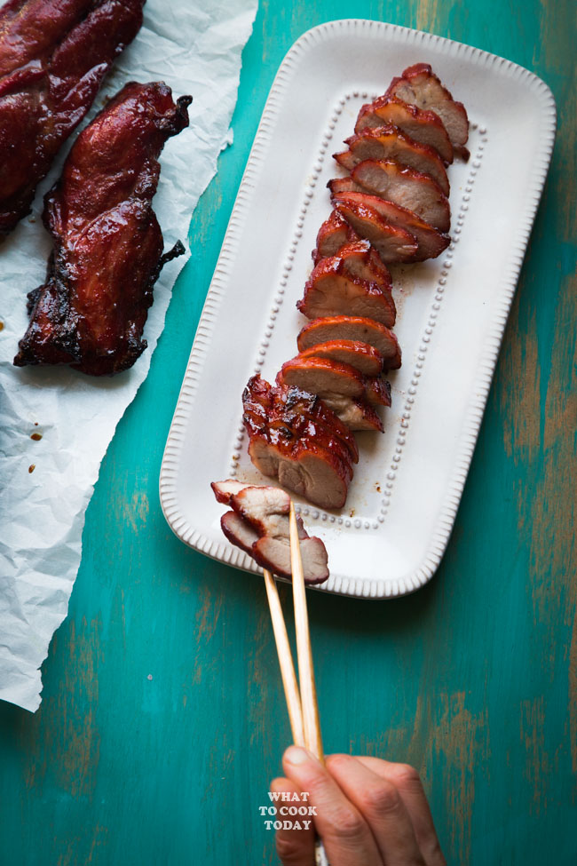 Easy Chinese Char Siu BBQ Pork (Oven or PanRoasted)