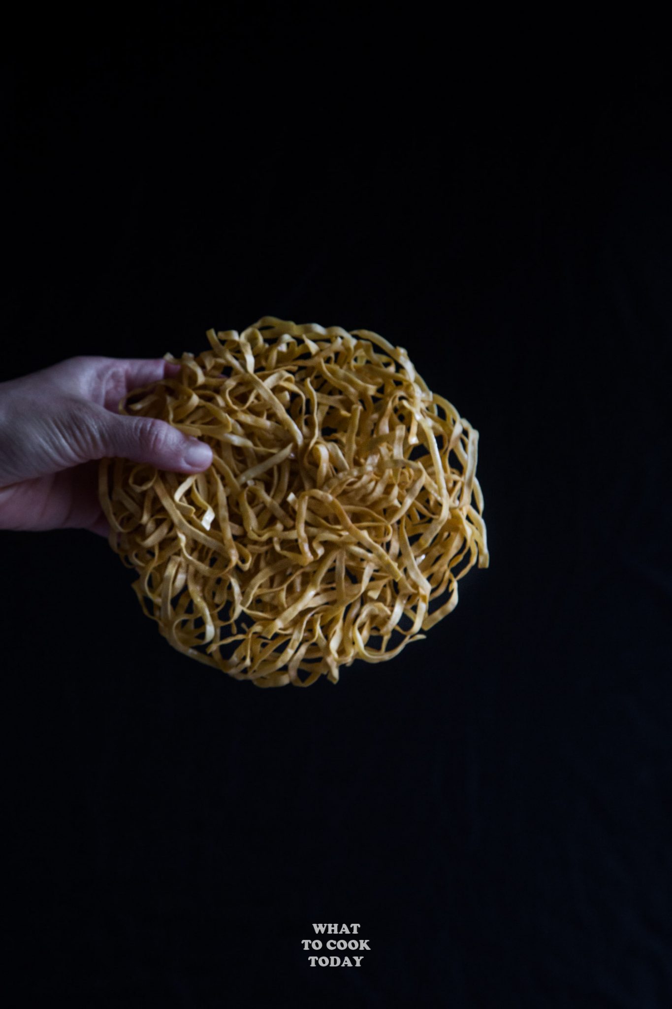 Crispy E Fu Noodle and Seafood Gravy (Ifumie Binjai) What To Cook Today