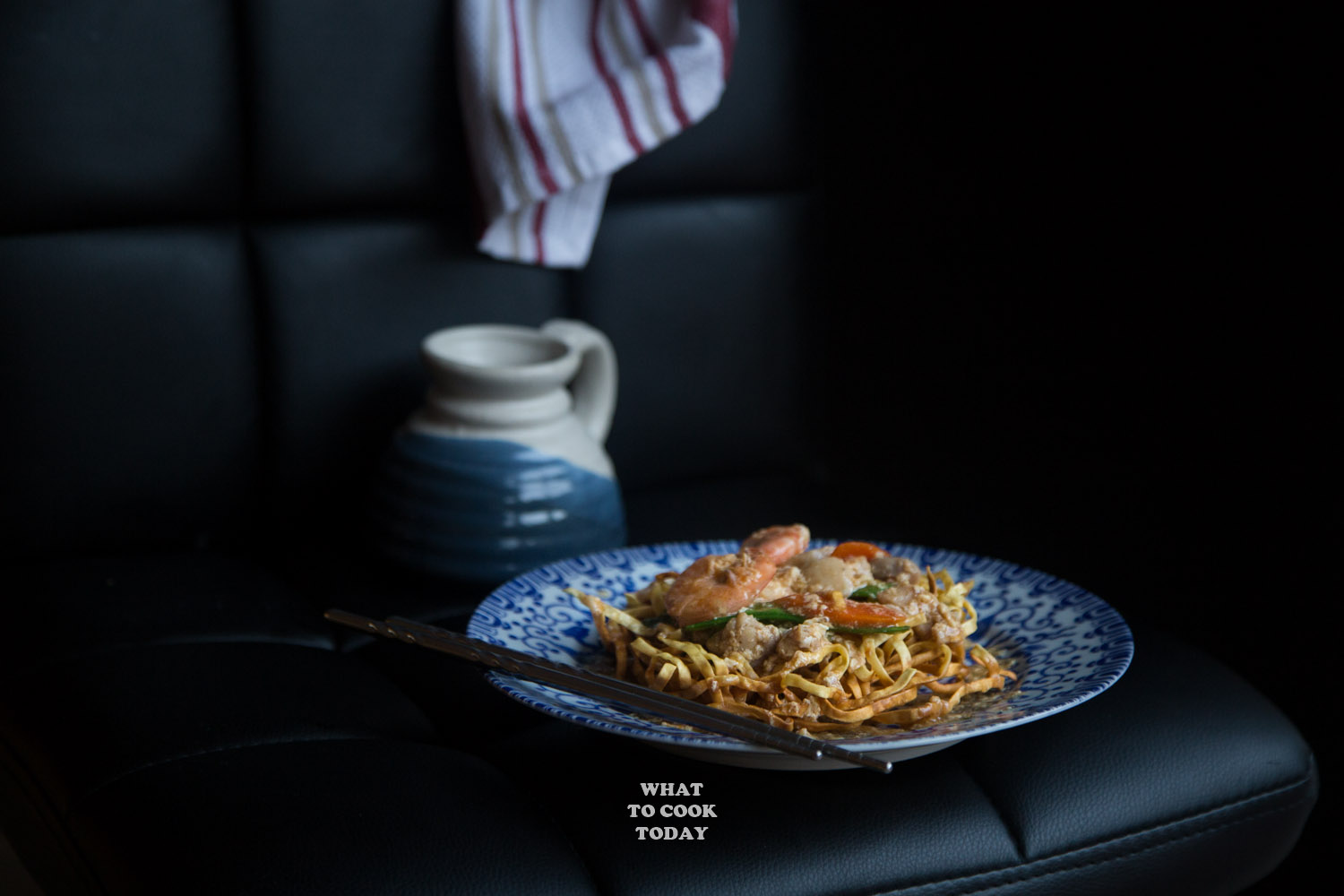 Crispy E Fu Noodle and Seafood Gravy (Ifumie Binjai) What To Cook Today