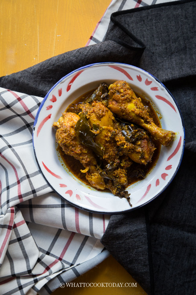 Rendang Ayam Padang (Indonesian Chicken Rendang)