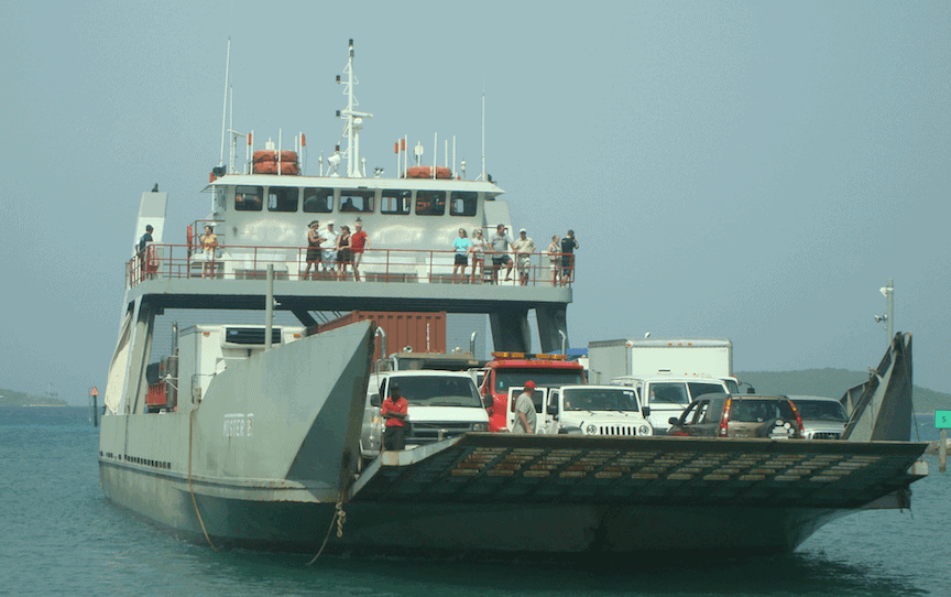 Car Barges Between St. Thomas and St. John WhatToDoVI