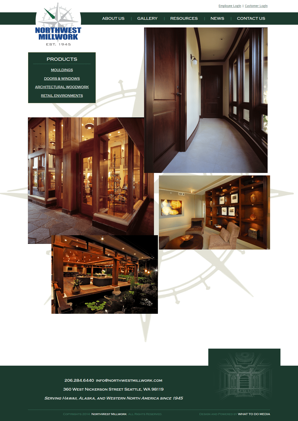 Northwest Millwork What to Do Media Hawaii SEO and site Design