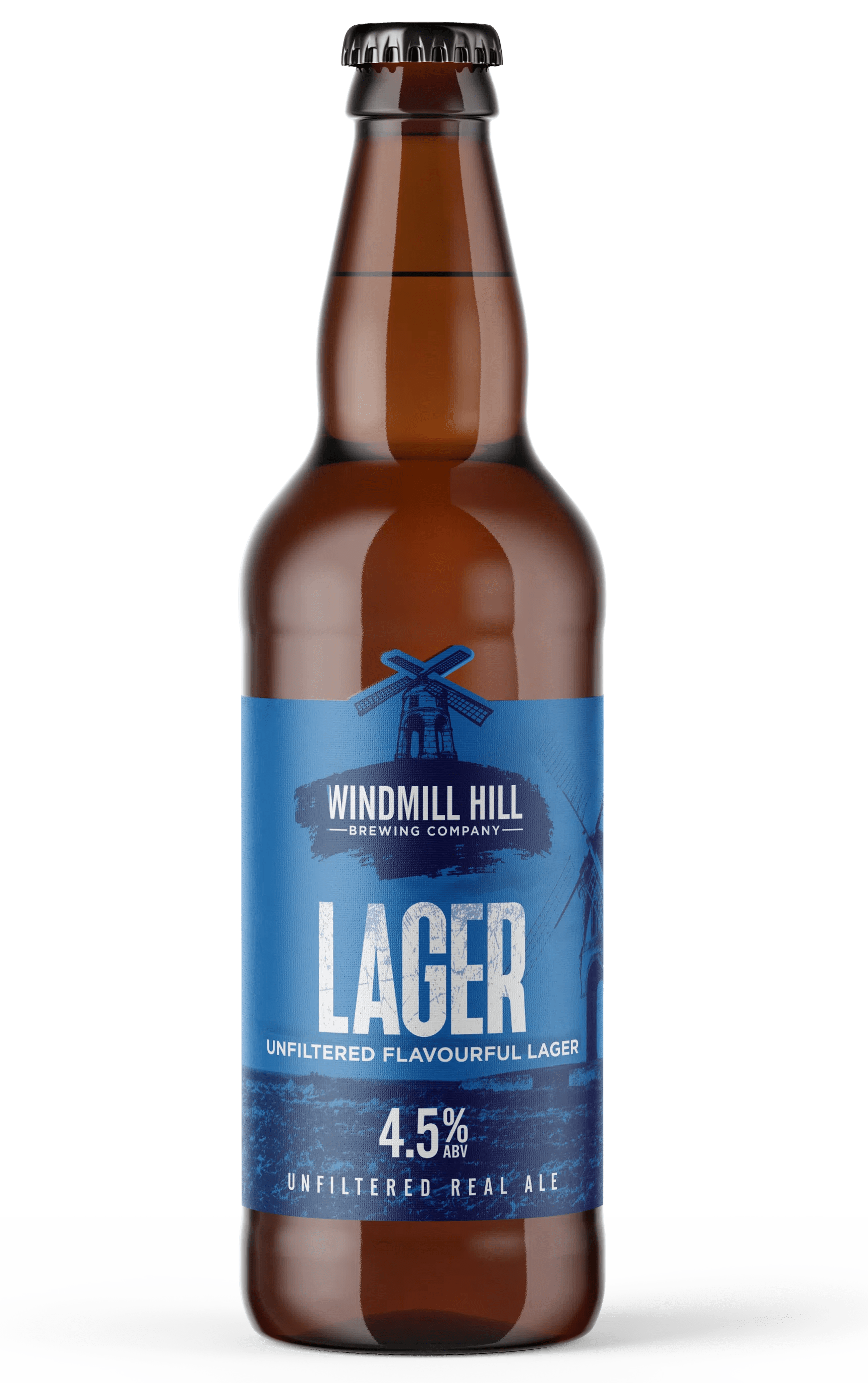 Lager 4.5 ABV 500ml Bottles Windmill Hill Brewing Company