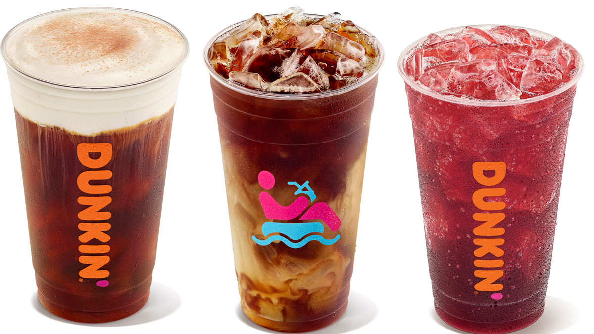 Dunkin’ rolling out array of new iced drinks, bringing back popular