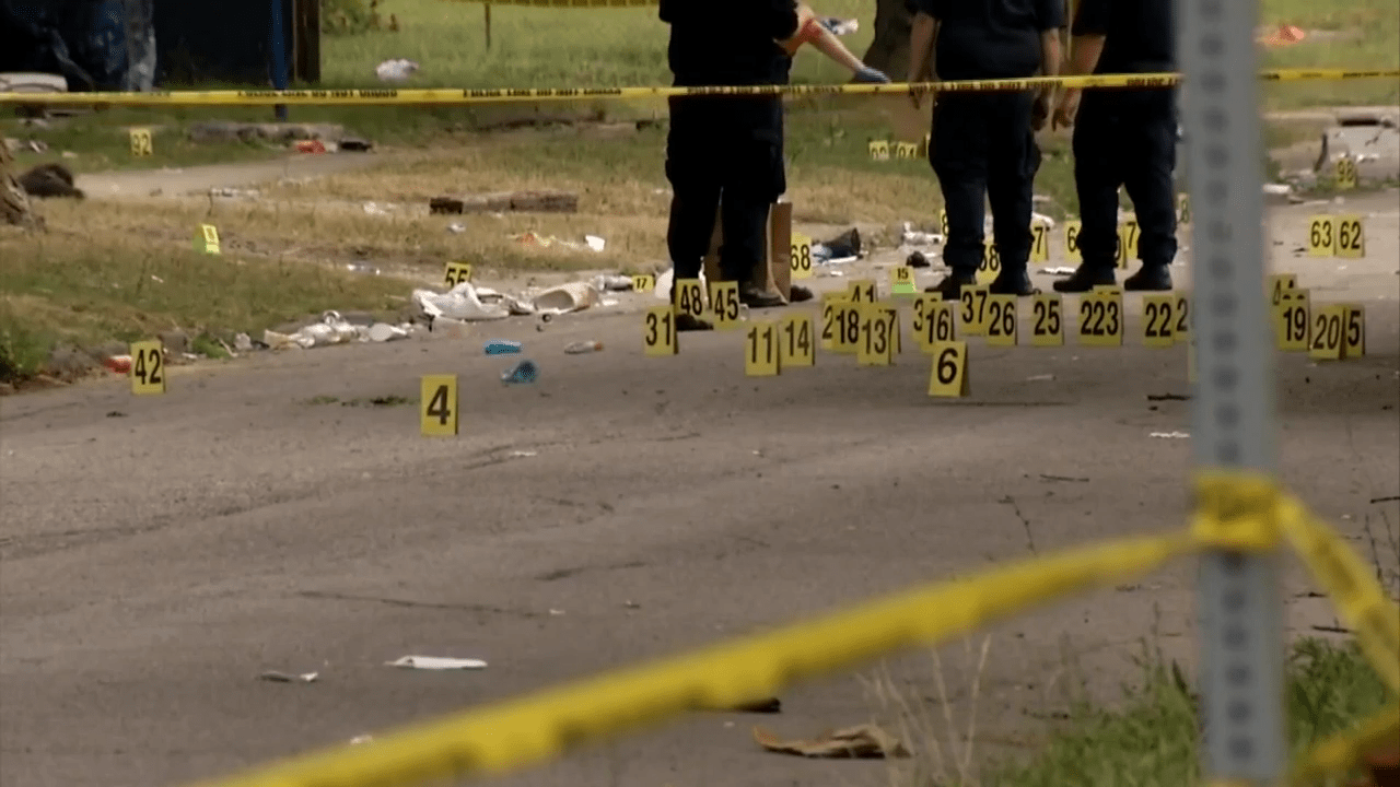 Two slain, dozen wounded during shooting at social media promoted