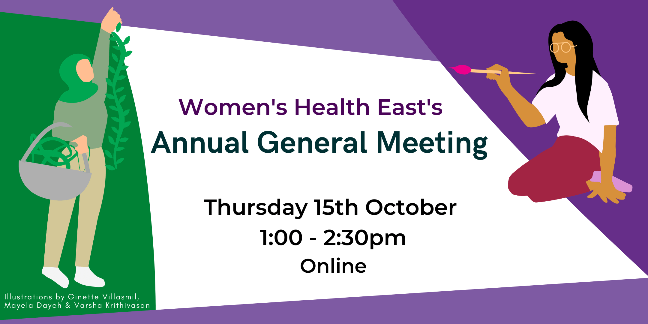 Women’s Health East Annual General Meeting Women’s Health East