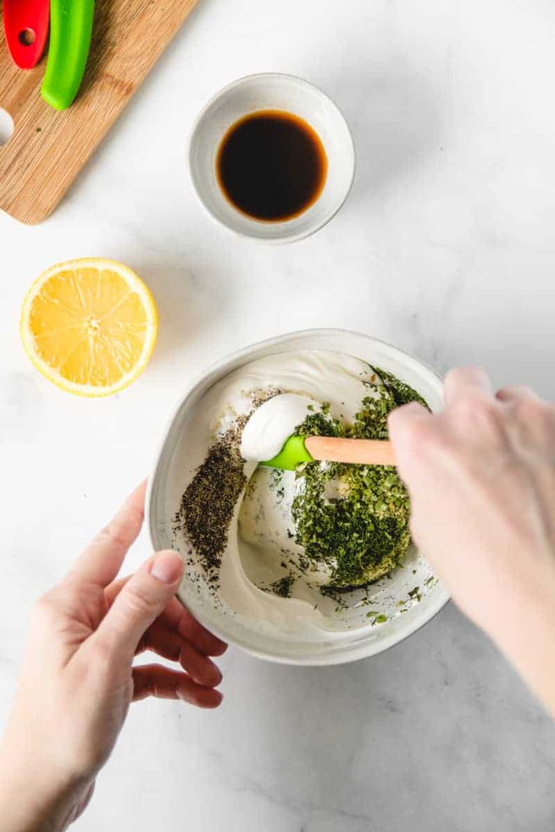 Homemade Ranch Dip No Mayo! » Wheat by the Wayside