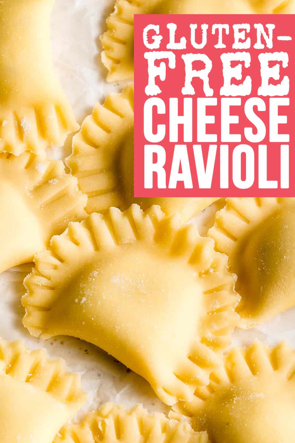 GlutenFree Cheese Ravioli Recipe with Homemade Pasta
