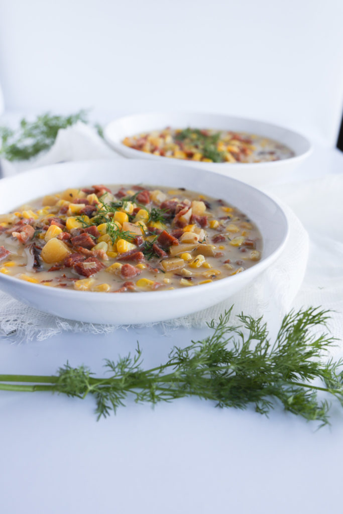 Slow Cooker Ham Chowder Wheat Free Mom