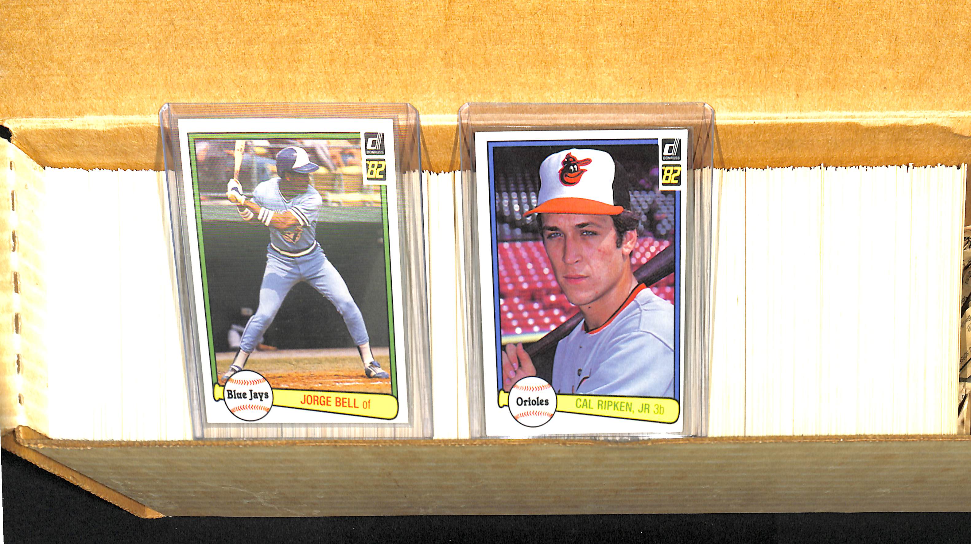 Lot Detail 1982 Donruss Complete Baseball Card Set