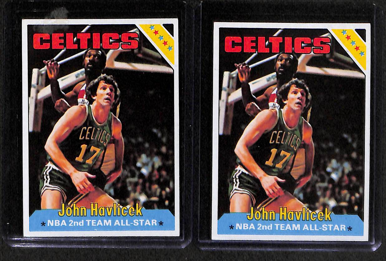 Lot Detail Lot of 22 197576 Topps Assorted Basketball Cards w