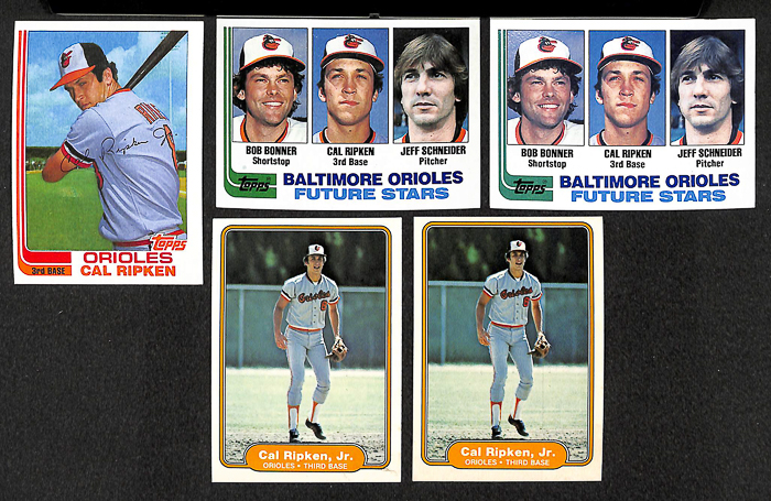 Lot Detail Lot of 42 Cal Ripken Jr. Rookie & Second Year Cards Topps/Donruss/Fleer