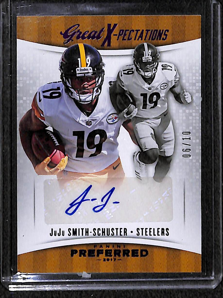 Lot Detail James Conner & Juju Smith Schuster Autograph Rookie Cards