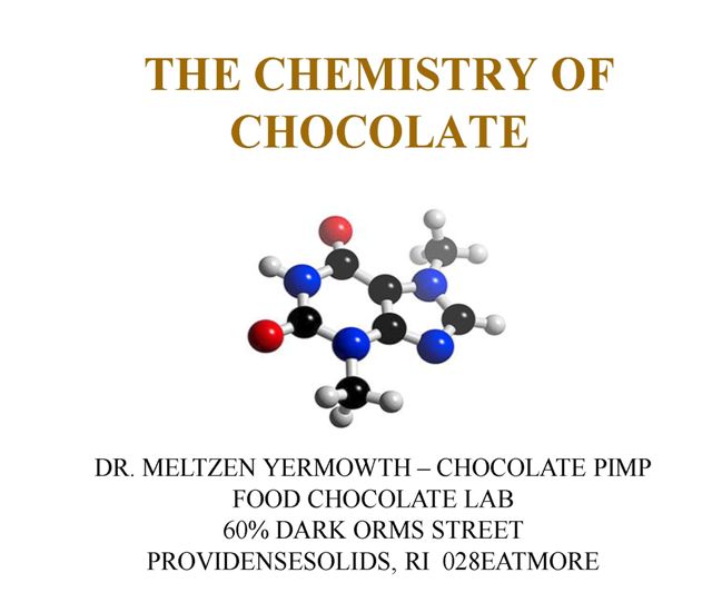 Chemistry of Chocolate Blog Wheaton College Massachusetts