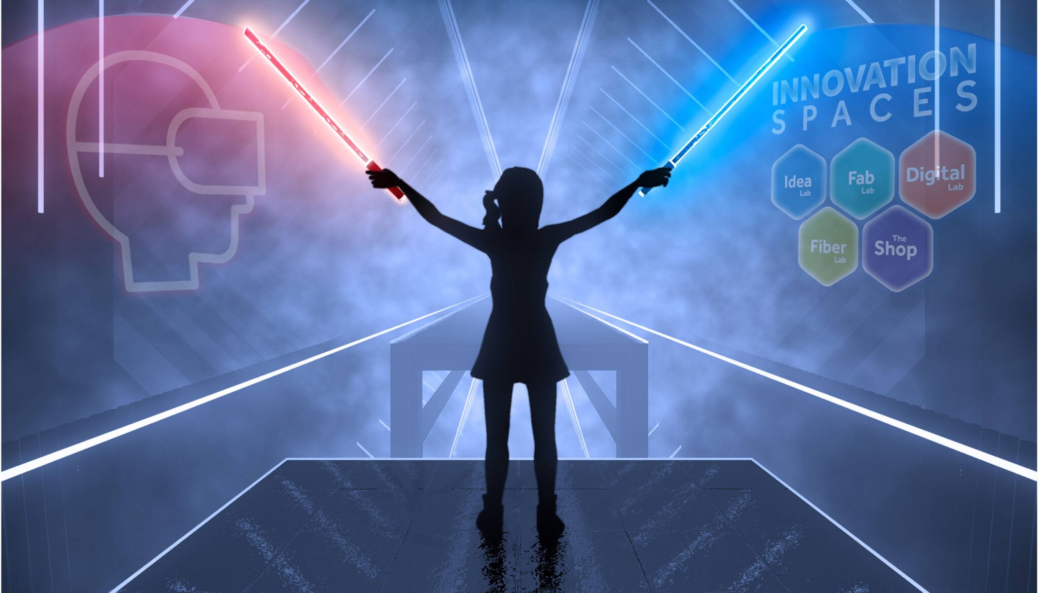 VR Beat Saber Wheaton College Massachusetts