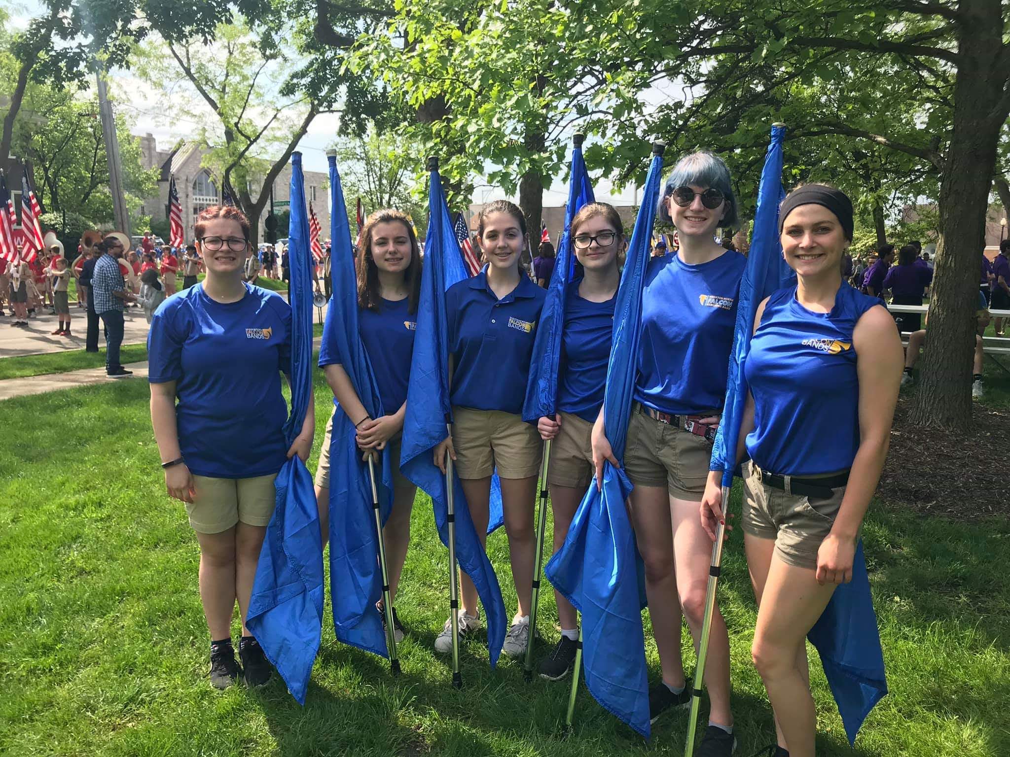 Color Guard Wheaton North Band