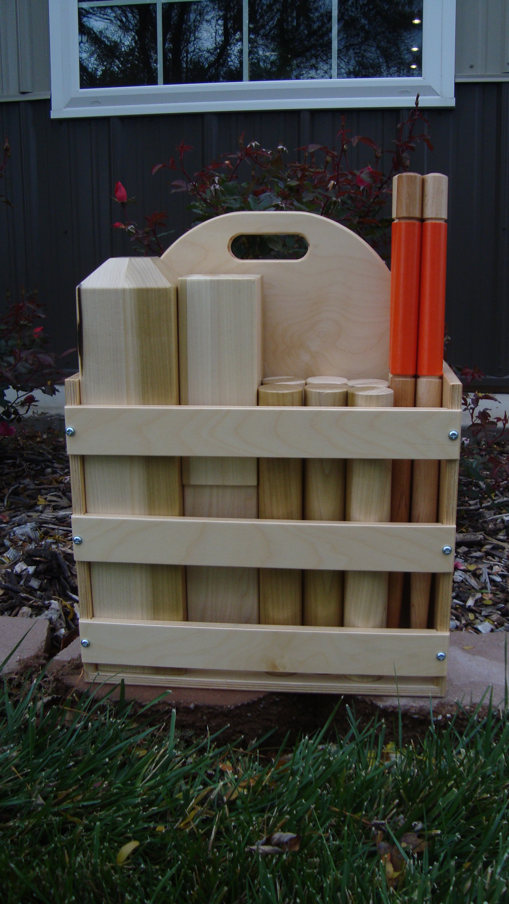 Kubb Game Wheatstate Wood Design