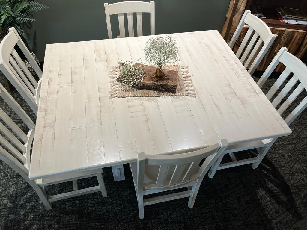 White Cottage Table Wheatstate Wood Design