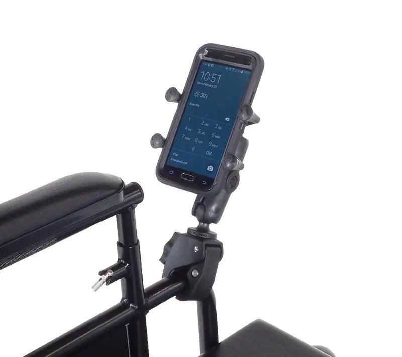 Wheelchair Mounts for Portable Electronic Devices