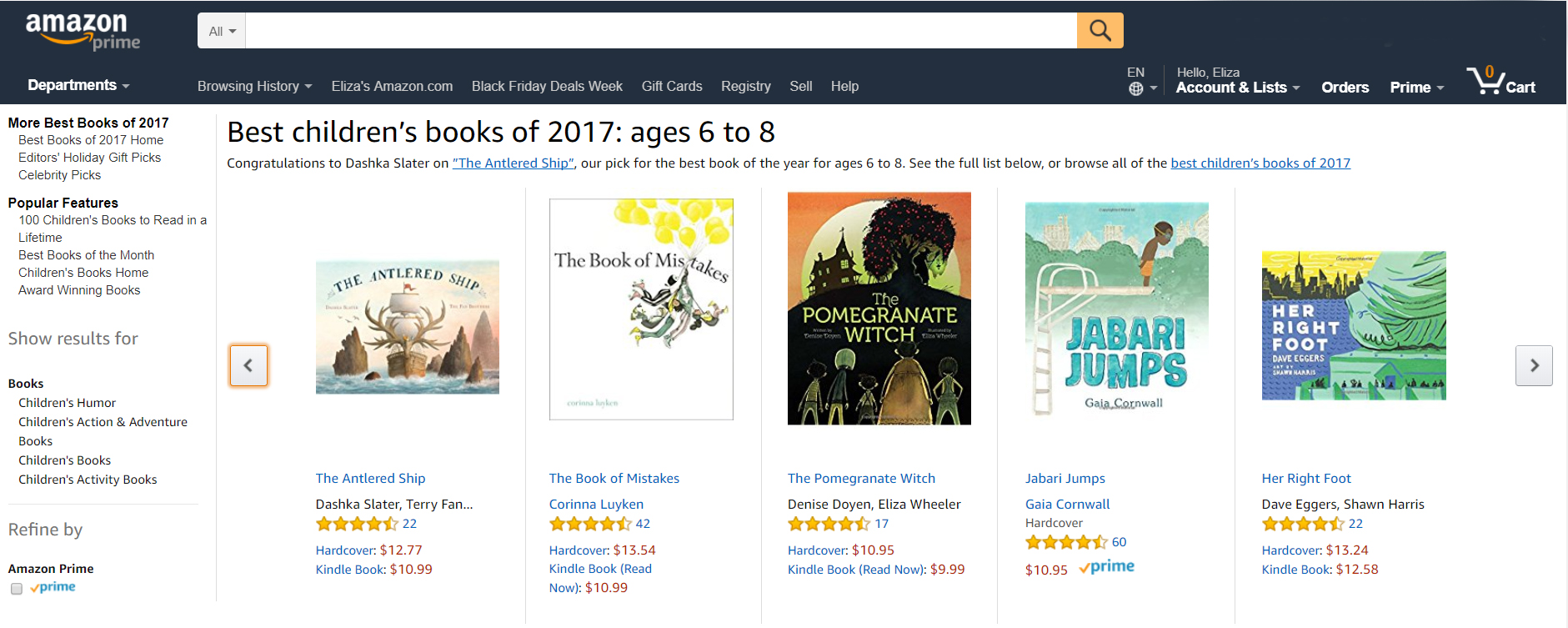 Amazon Best Books 2017 Wheeler Studio