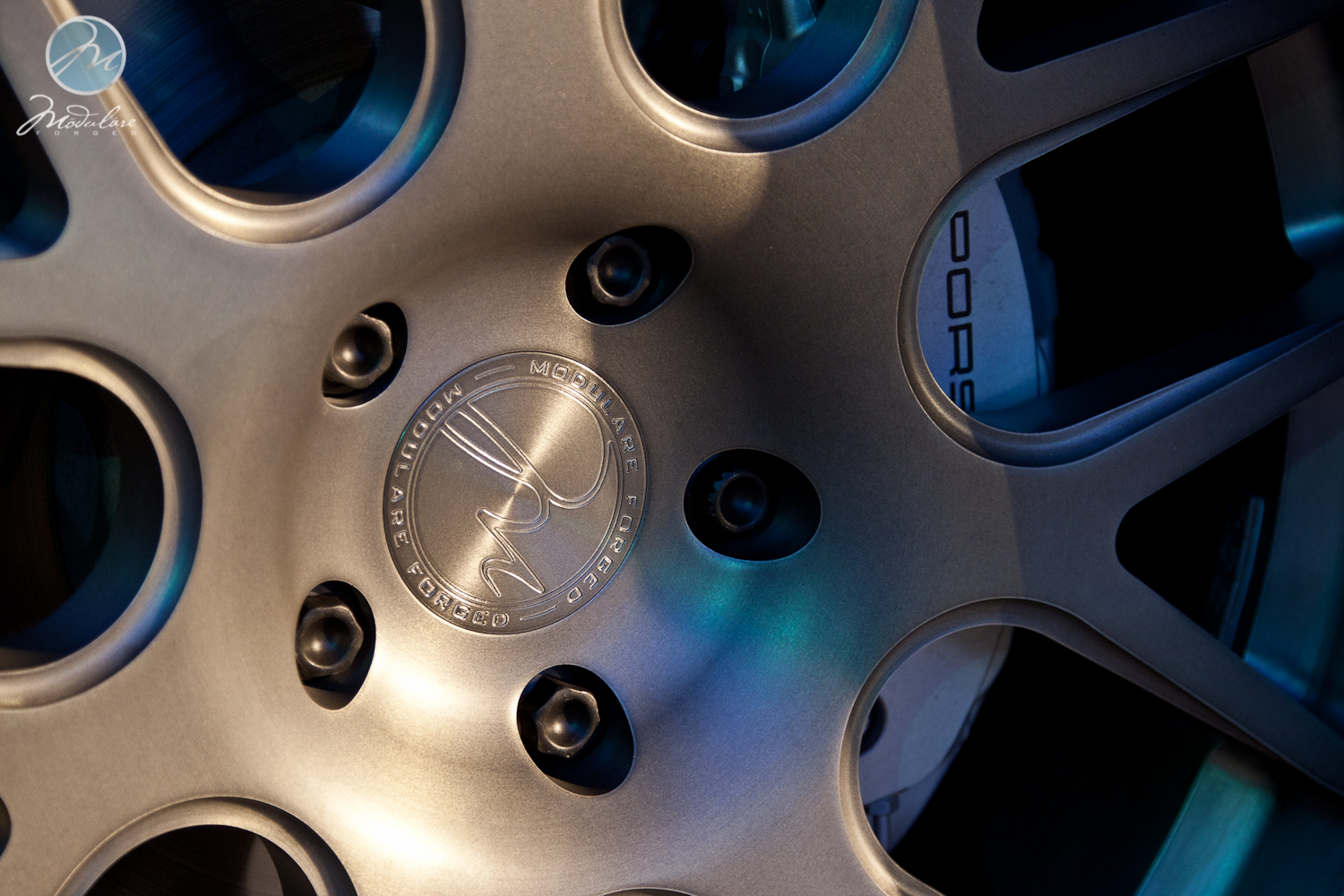 Modulare Wheels 2012 Porsche Panamera S 22" Modulare B1 matte