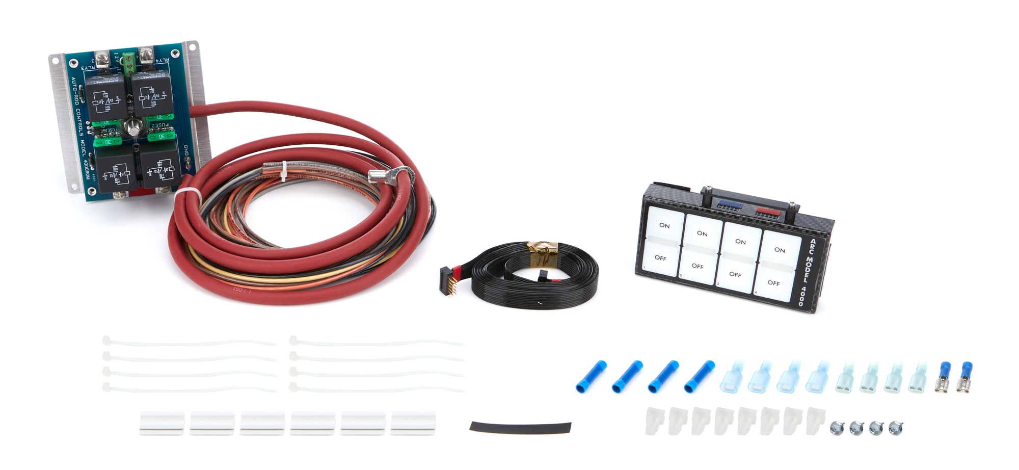 Auto Rod Controls 4 Switch In Dash Control Module C F Finish 400
