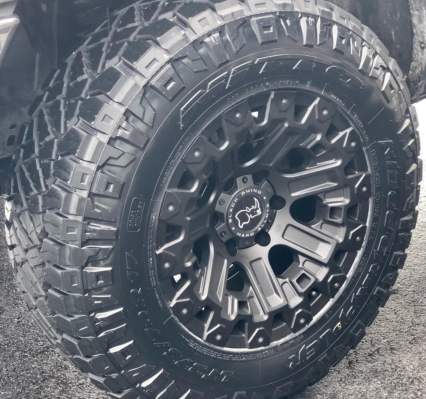 Ford Ranger Black Black Rhino Ozark Wheel Wheel Front