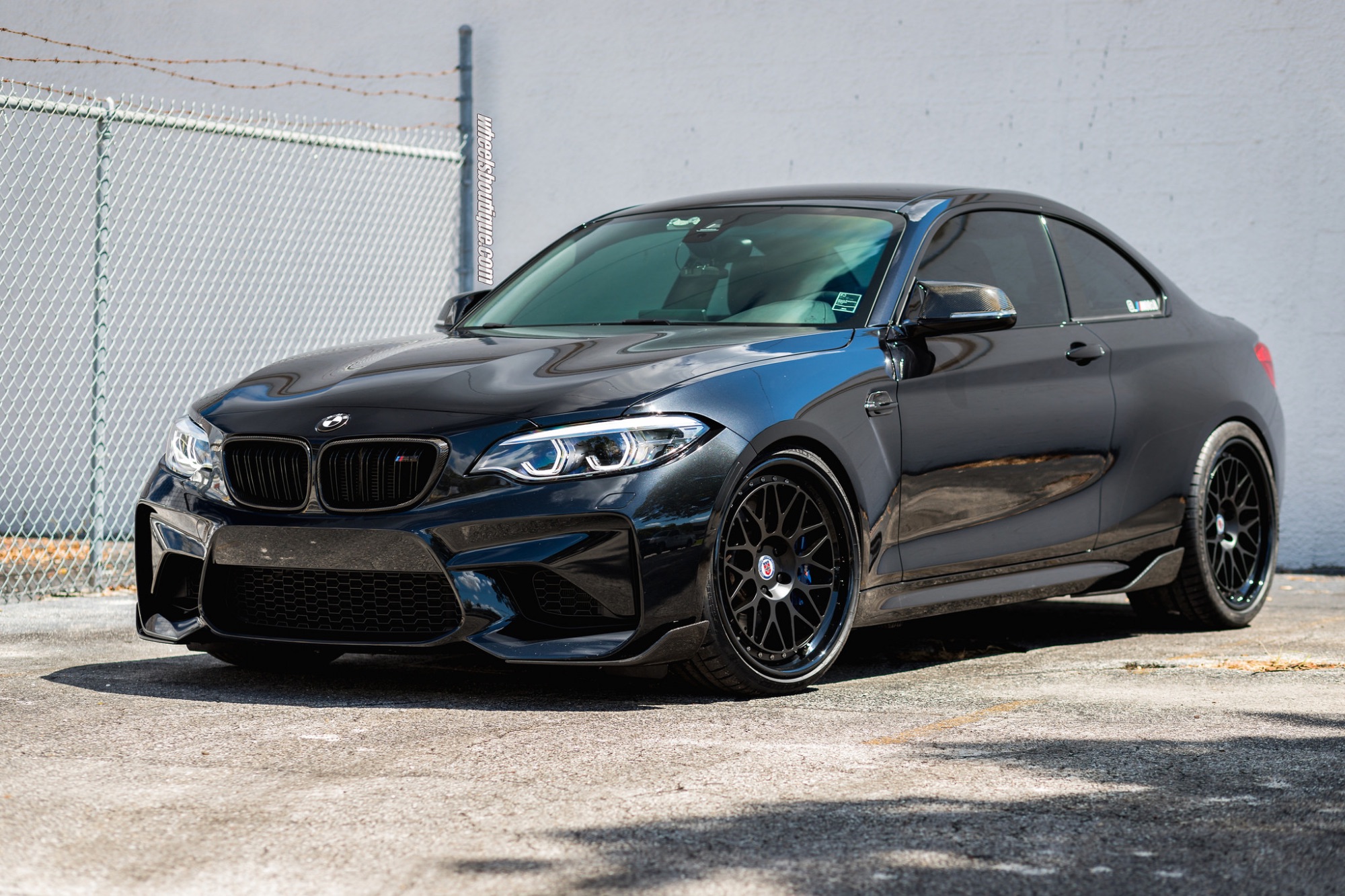 BMW M2 F87 Black HRE Classic 300 Wheel Wheel Front
