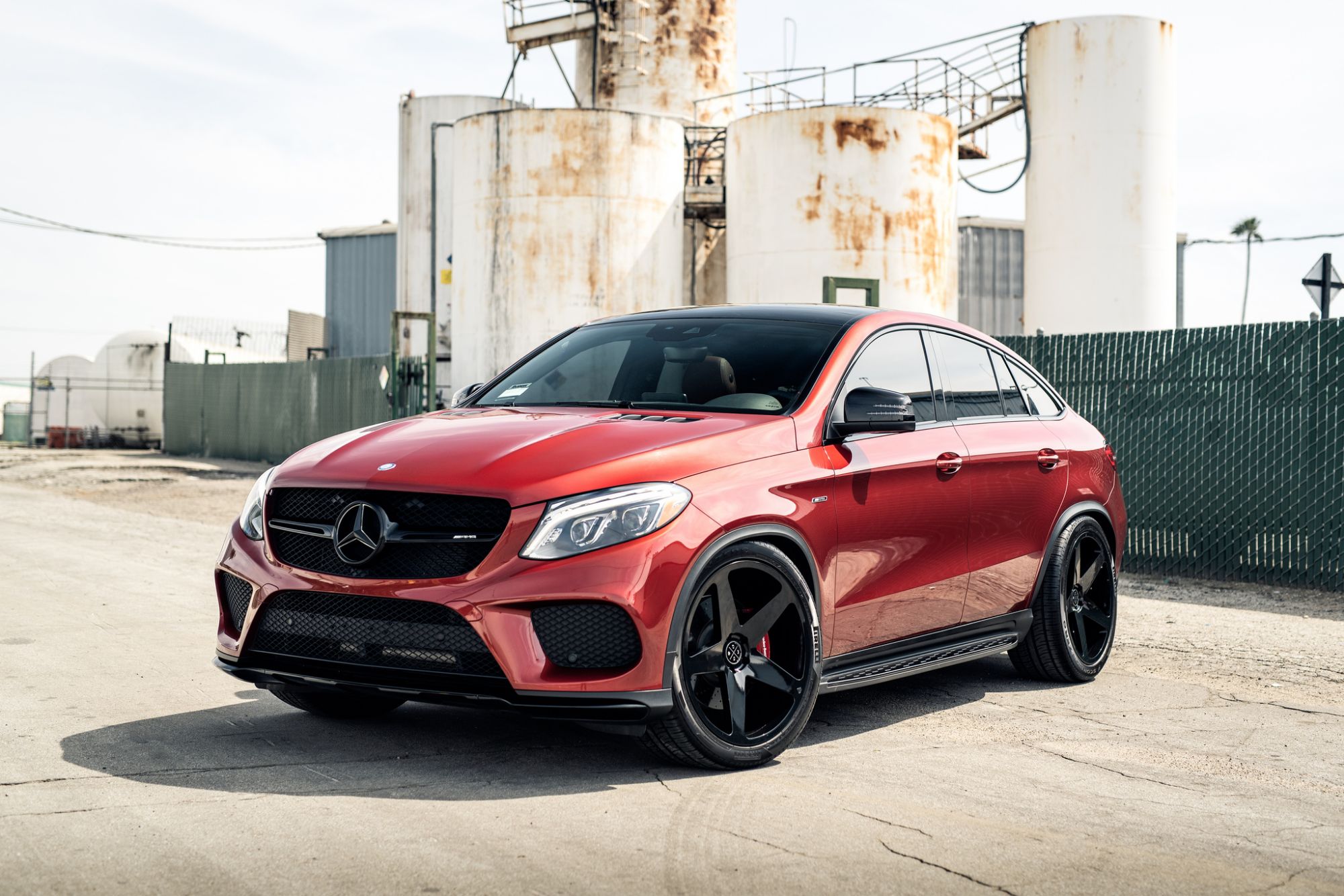 MercedesBenz GLE W166/C292 Burgundy Blaque Diamond BD15