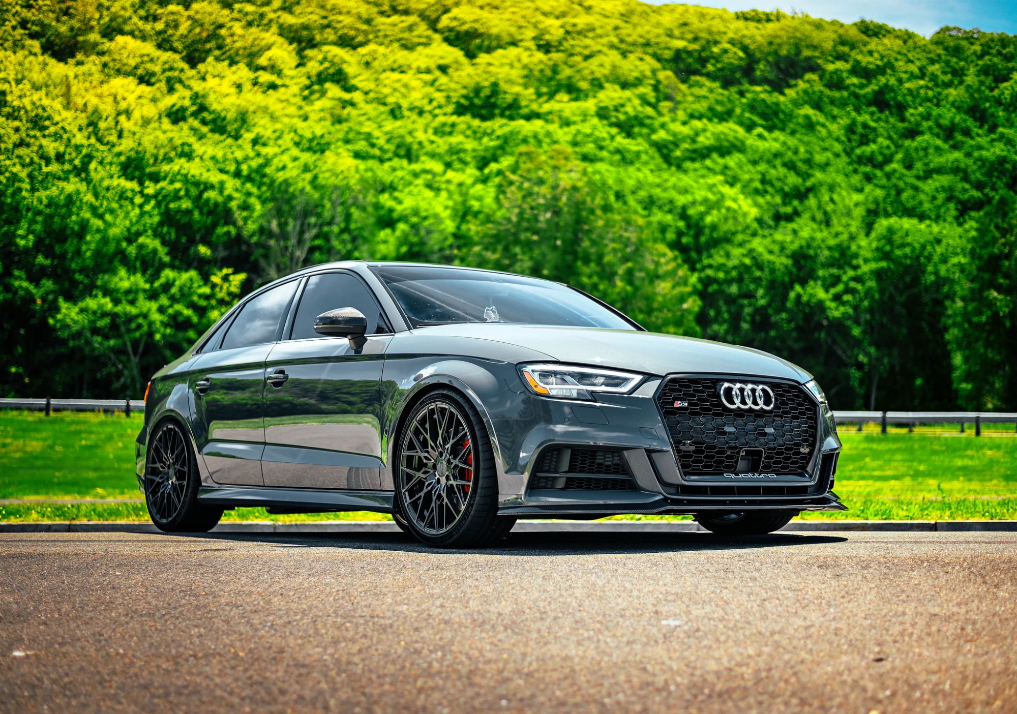 Audi S3 8V Grey XO Luxury Phoenix Wheel Front