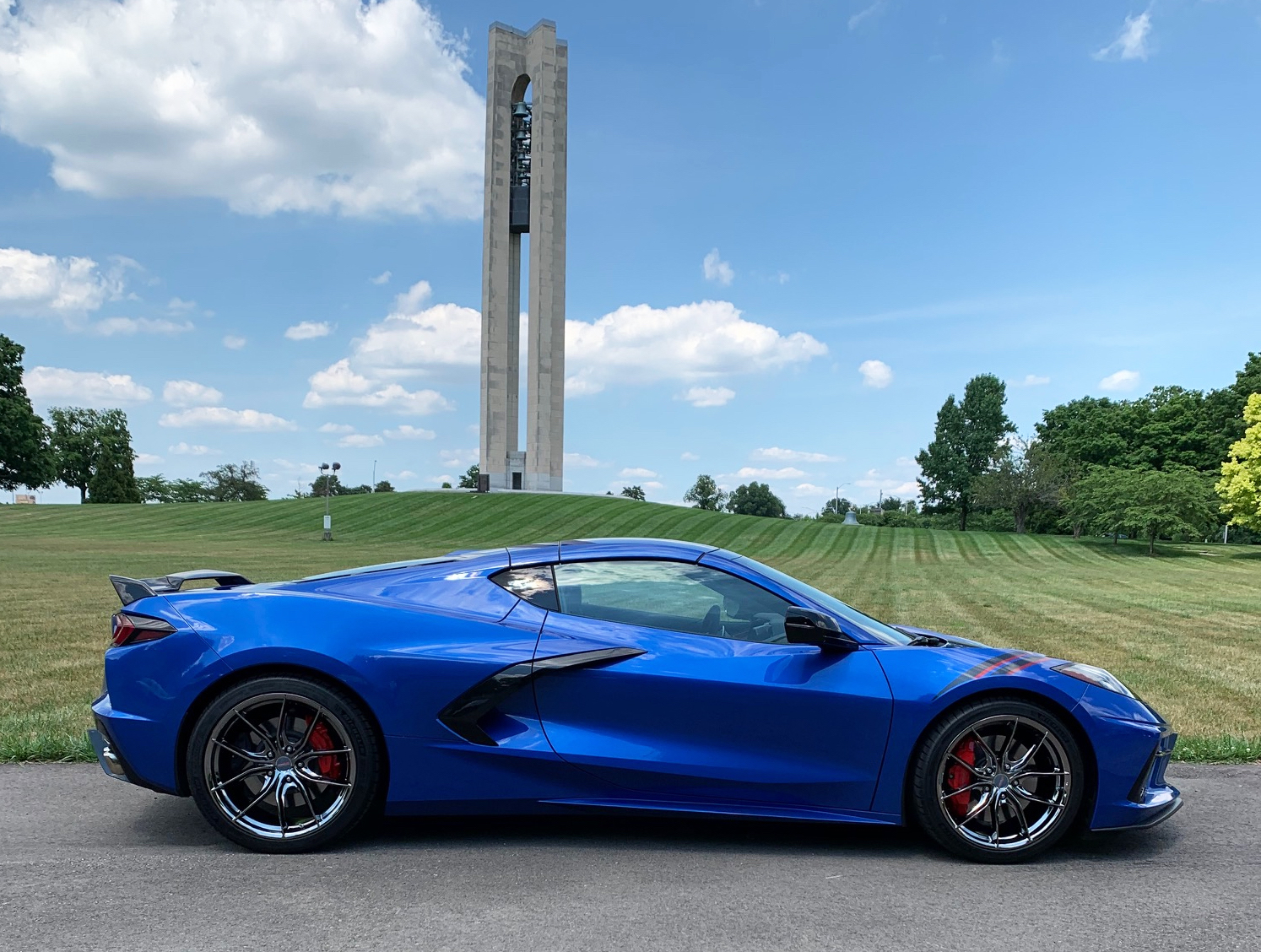 Chevrolet Corvette C8 Stingray Elkhart Lake Blue F01 Wheel