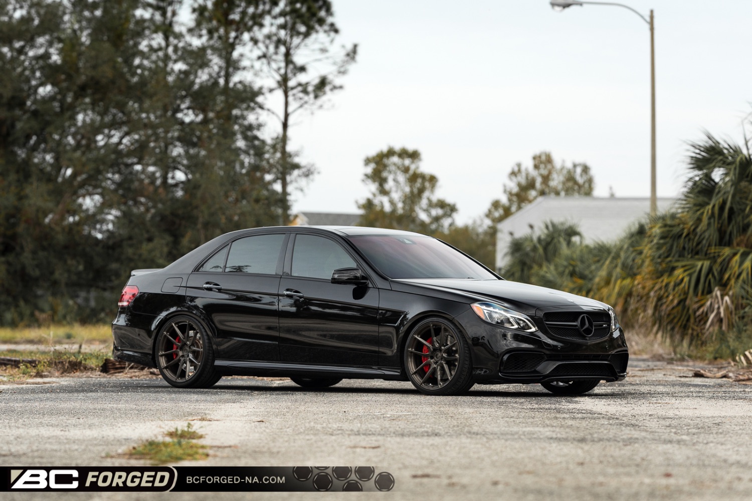 MercedesBenz E63 AMG W212 Black BC EH172 Wheel Front