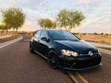 Volkswagen Golf R 7 Black BBS CH-R | Wheel Front