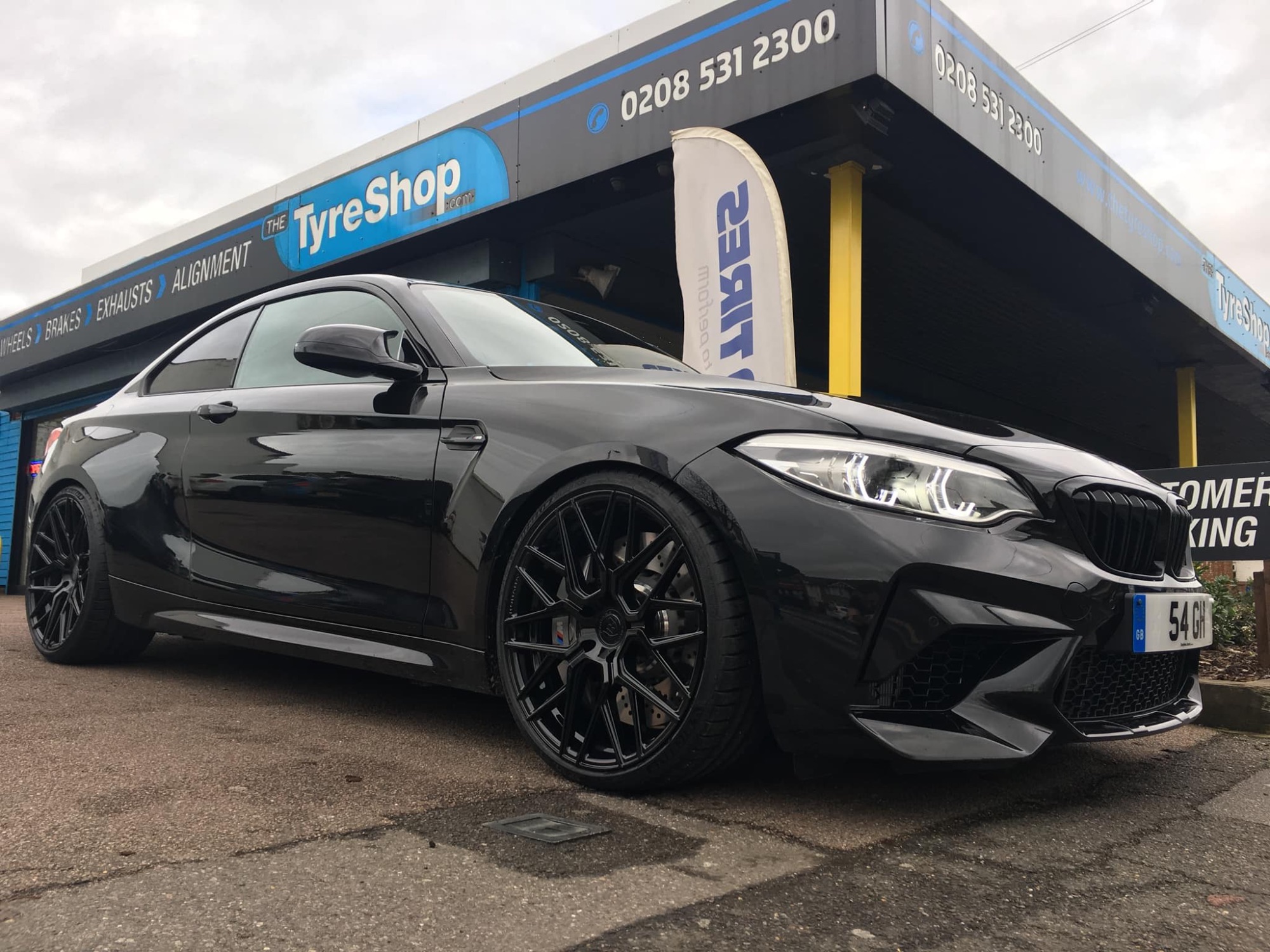 BMW M2 Competition F87 Black Rohana RFX10 Wheel Wheel Front
