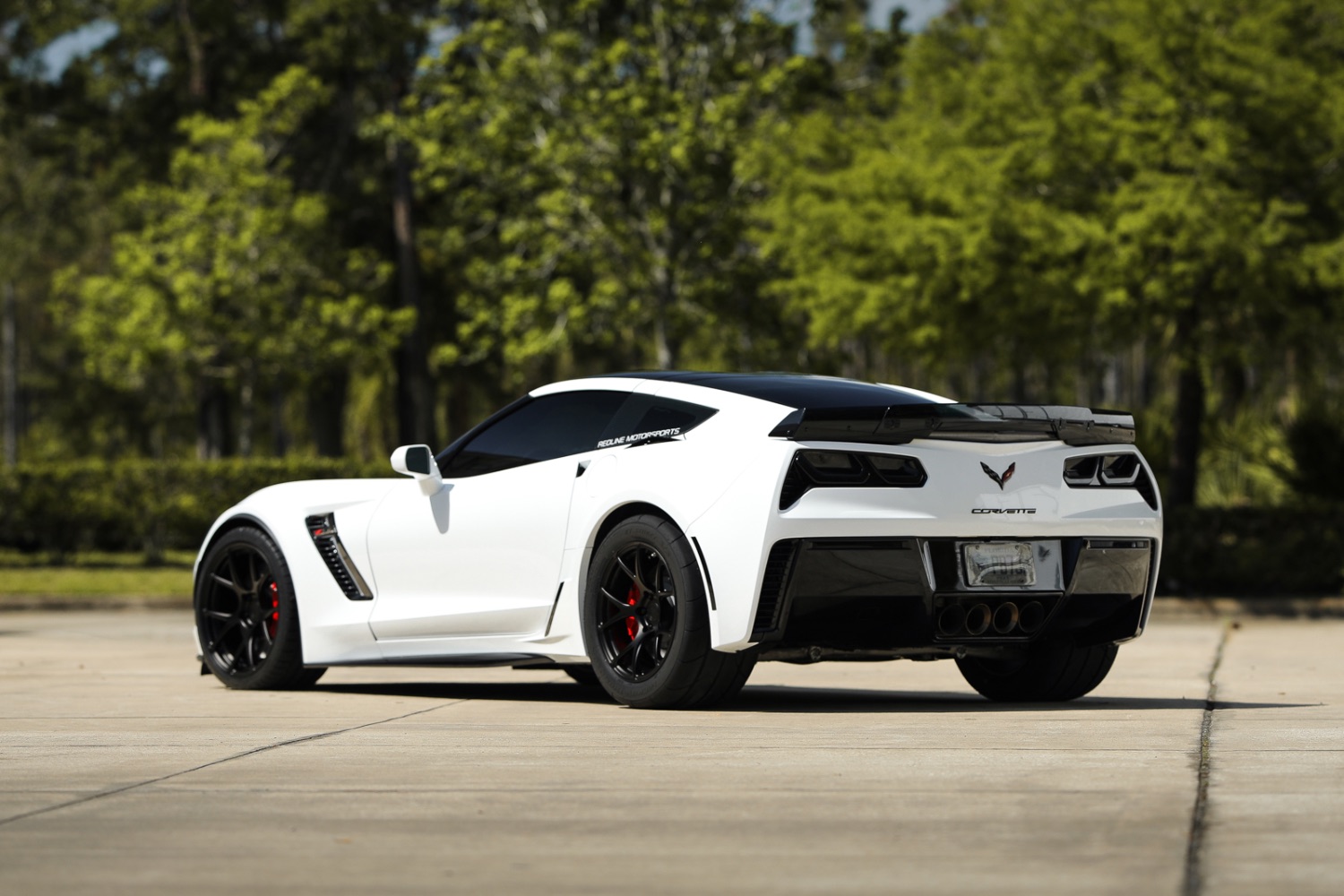 Chevrolet Corvette C7 Z06 White BC RZ05 Wheel Wheel Front