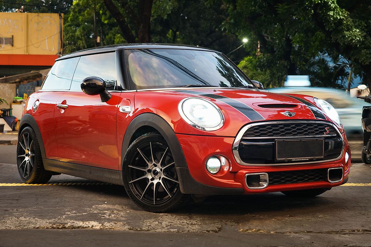 Mini Cooper S Red Enkei SC46 Wheel Wheel Front