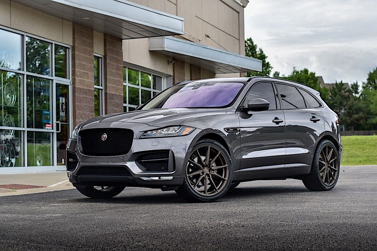 Jaguar FPace Grey Vossen HF3 Wheel Wheel Front