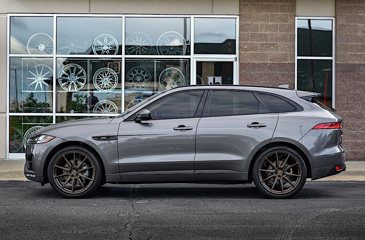 Jaguar FPace Grey Vossen HF3 Wheel Wheel Front