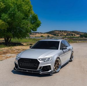 Audi S4 B9 Silver Vision Forged VF008-2 | Wheel Front