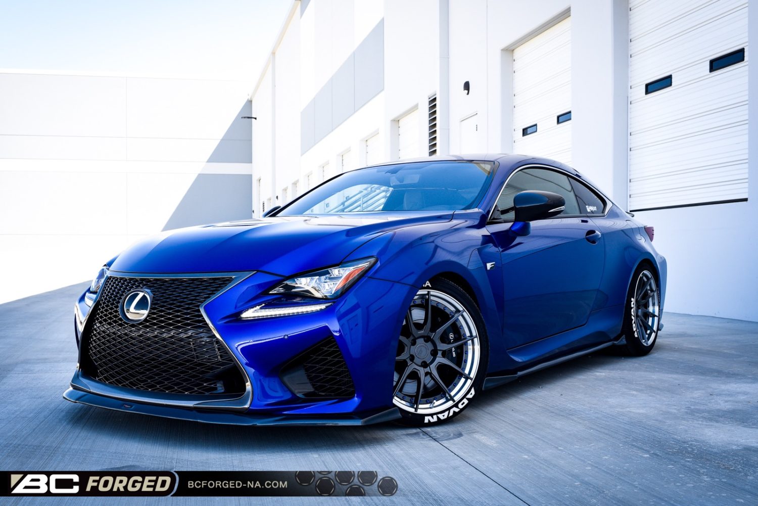 Lexus RC F Blue BC HCA162S Wheel Wheel Front