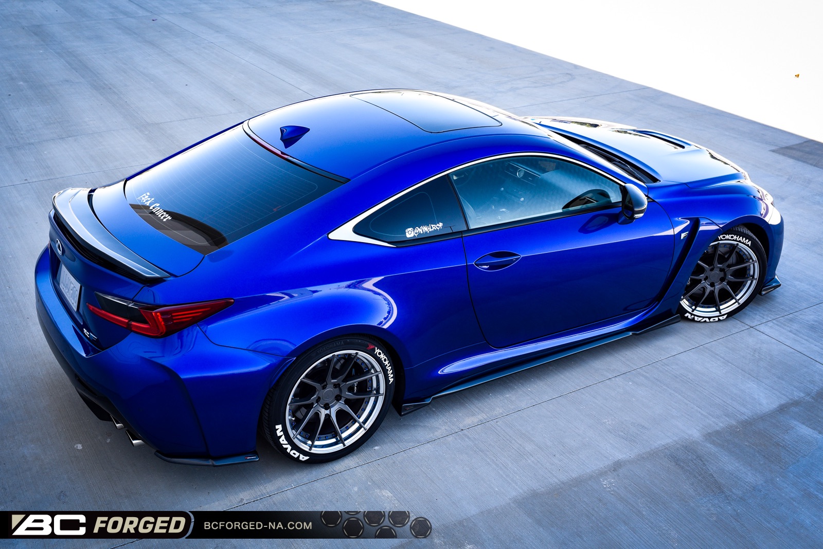 Lexus RC F Blue BC HCA162S Wheel Wheel Front