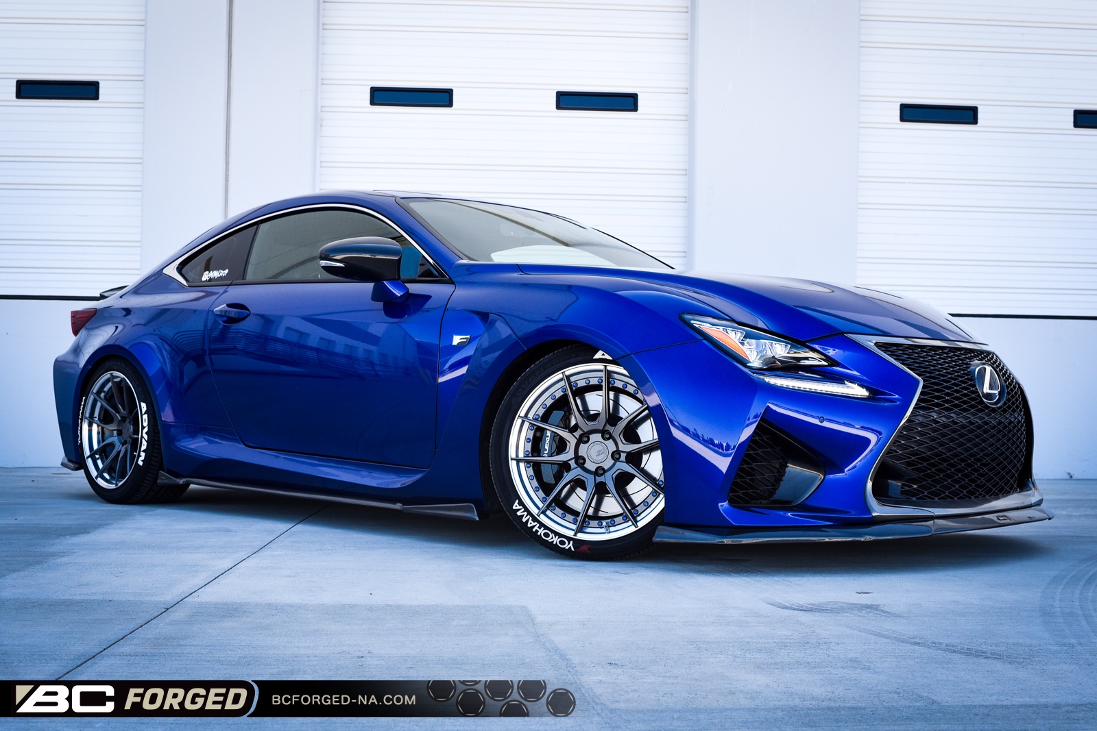 Lexus RC F Blue BC HCA162S Wheel Wheel Front
