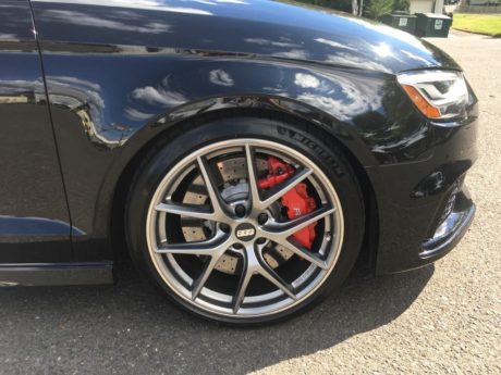 Audi RS3 8V Sedan Black BBS CI-R | Wheel Front
