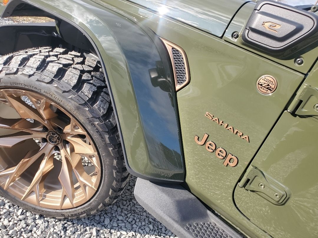 Jeep Wrangler JL Green Fuel OffRoad Flame 6 D805 Wheel Wheel Front