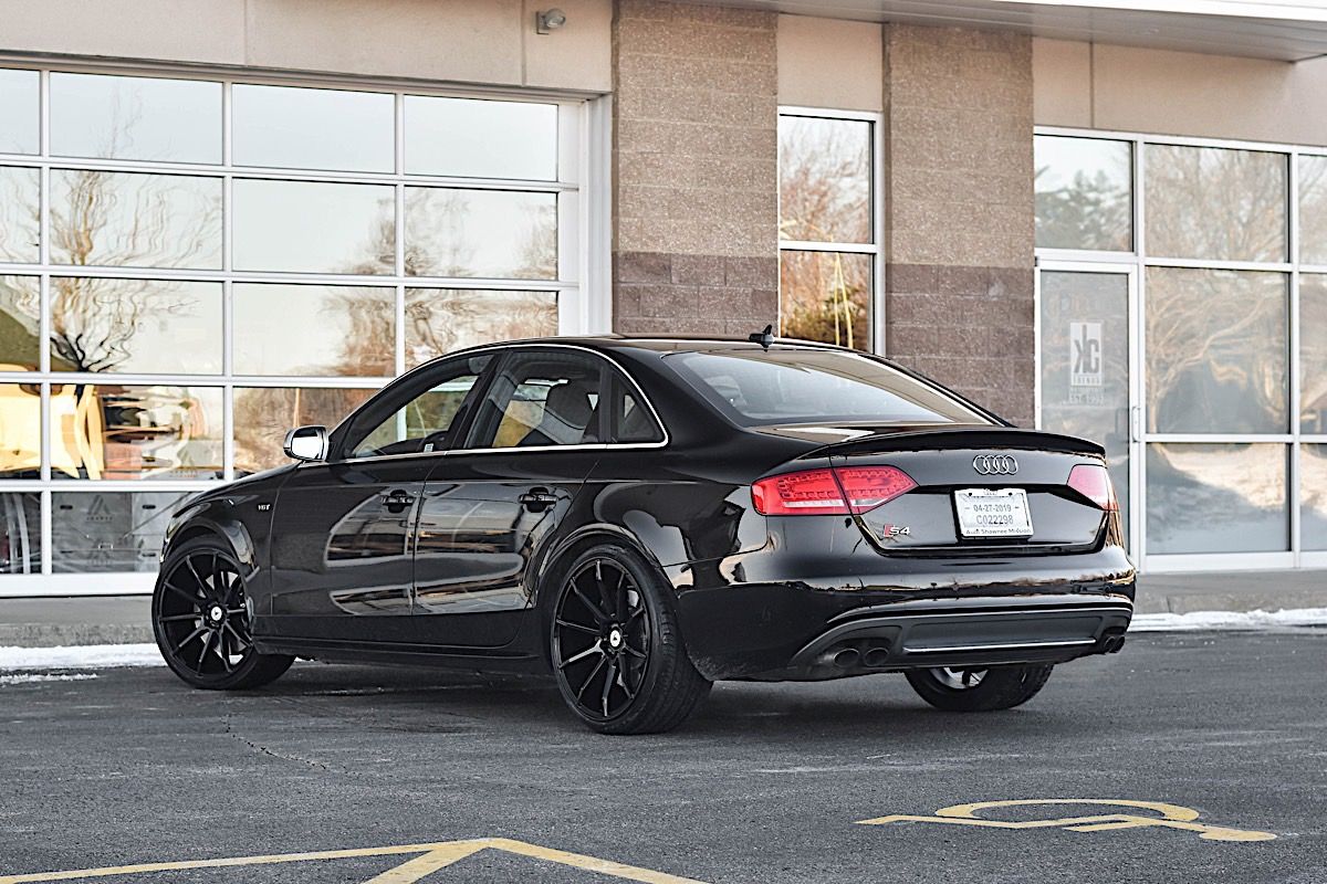 Audi S4 B8 Black Asanti ABL20 Wheel Front