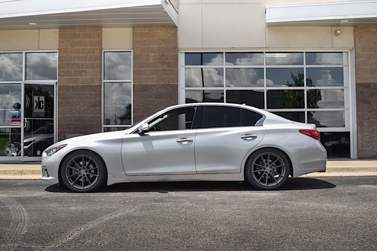 Infiniti Q50 Silver TSW Bathurst Wheel Wheel Front