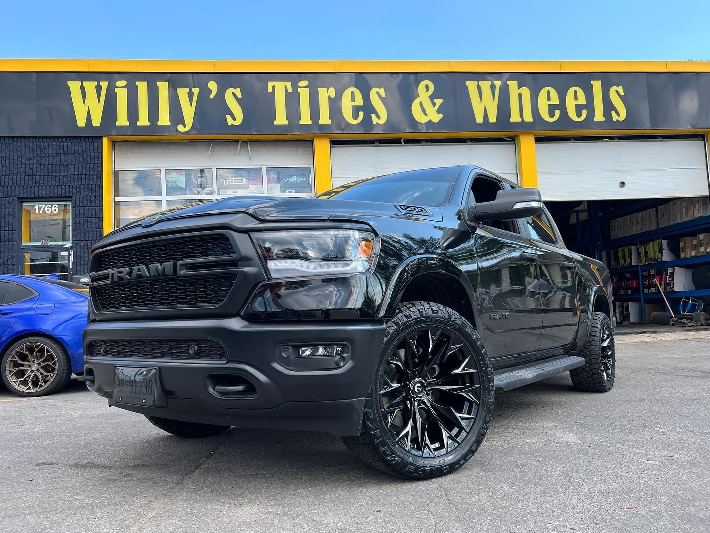Dodge Ram Black Fuel OffRoad Flame 6 D804 Wheel Wheel Front