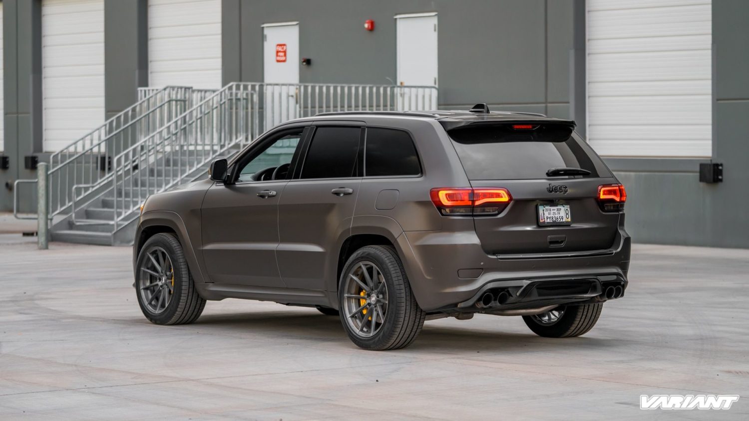 Jeep Grand Cherokee Trackhawk Grey Variant Argon Wheel Wheel Front