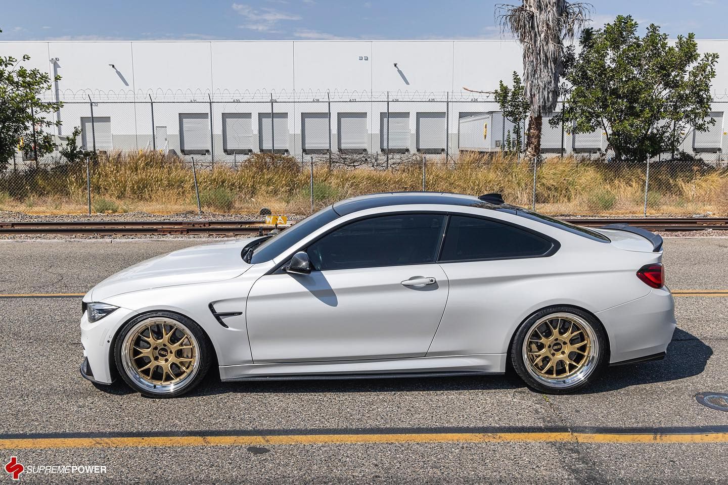 BMW M4 F82/F83 White BBS LMR Wheel Wheel Front