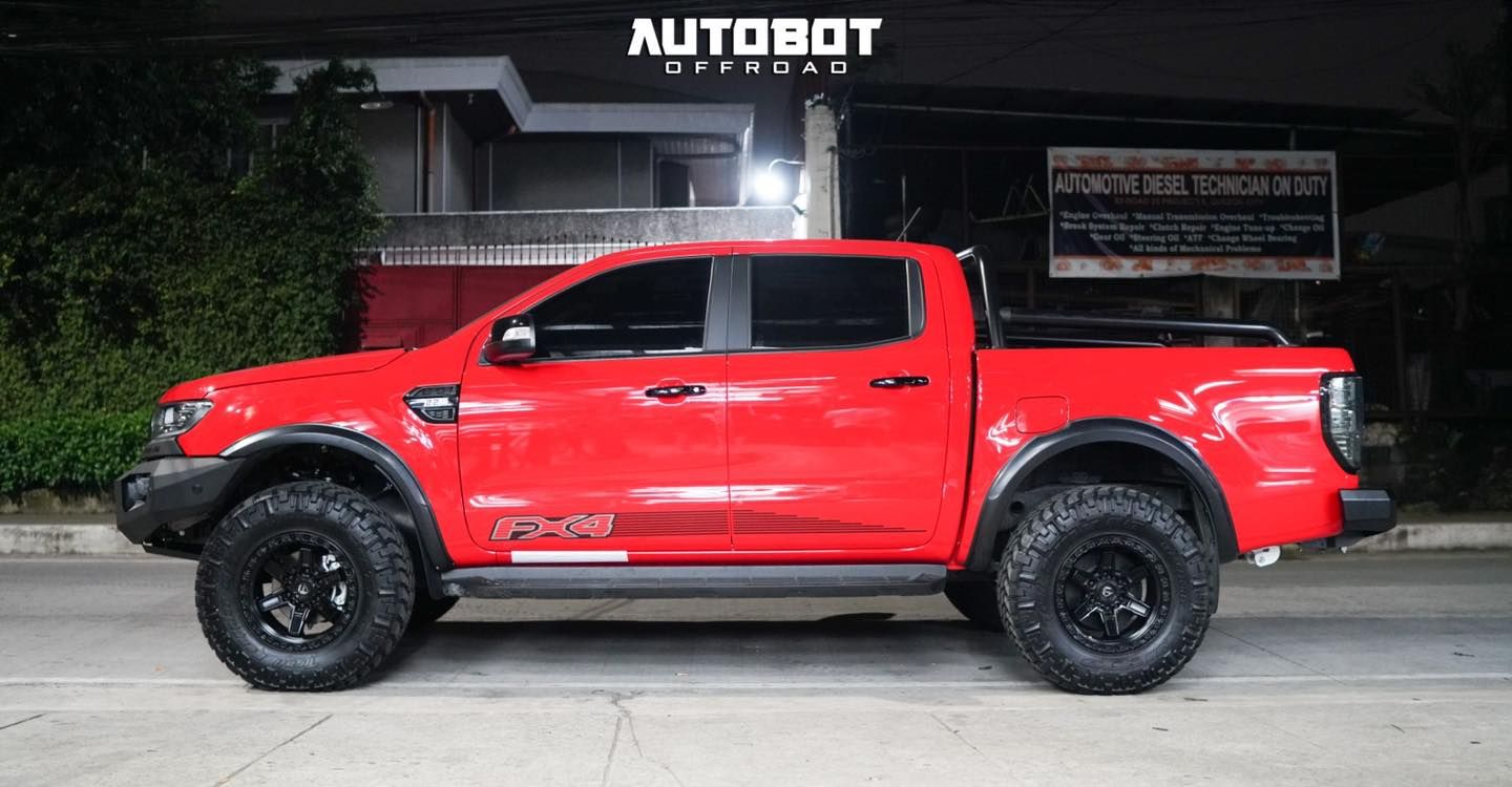 Ford Ranger Red Fuel OffRoad Kicker 6 D697 Wheel Wheel Front